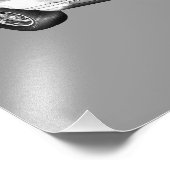 1971オルズモバイルカトラススプリームカーイラストレーション フォトプリント            (角)