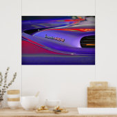 1971プリマス'キューダ440-6 ポスター (キッチン)