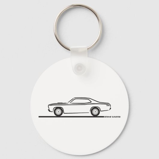 1971プリマスダスター キーホルダー (正面)