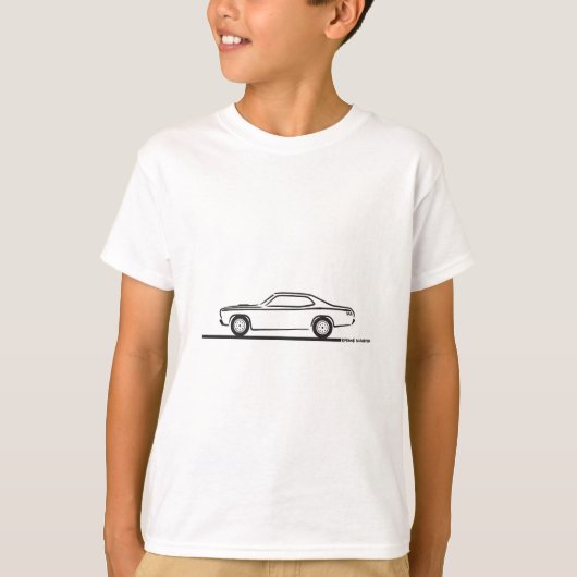 1971プリマスダスター Tシャツ (正面)