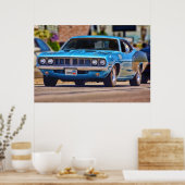 1971プリマス'Cuda 383 ポスター (キッチン)