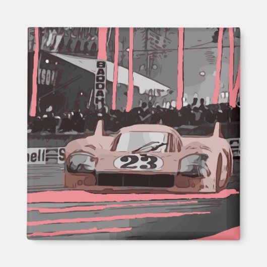 1971レーシングマグネット マグネット (正面)