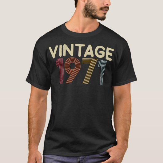 1971ヴィンテージTシャツ Tシャツ (正面)