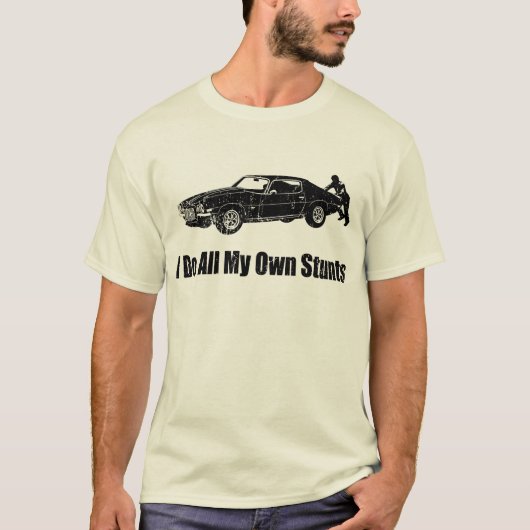 1971年のシボレー・カマロ Tシャツ (正面)