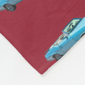 1971年のOldsmobileのカットラス最高筋肉車 フリースブランケット (角)