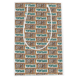 1971年生まれ中抱き枕 ミディアムペーパーバッグ