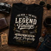 1971年製 ビンテージ風 55歳の誕生日 Tシャツ
