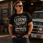 1971年製 ビンテージ風 55歳の誕生日 Tシャツ