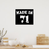 1971年製 ポスター (キッチン)