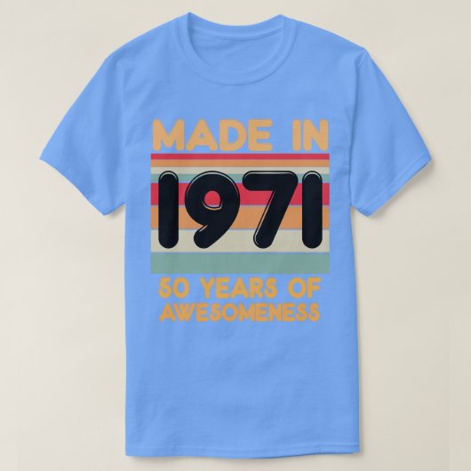 1971年製 Tシャツ (デザイン正面)