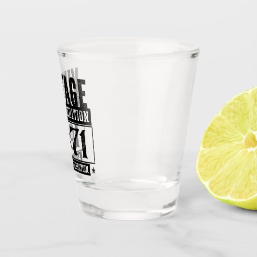 1971年誕生年の完成度 ショットグラス (右)