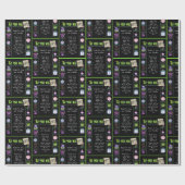 1971年誕生日トリビア ラッピングペーパー (フラット)