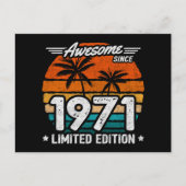 1971年限定復刻エディション・1971年からすごい ポストカード (正面)