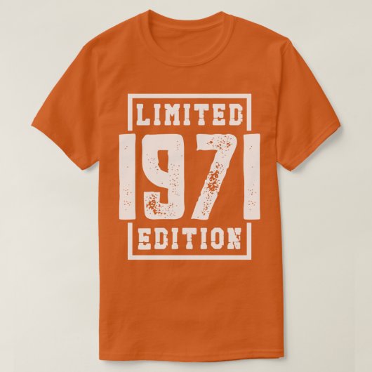 1971年限定版 Tシャツ (デザイン正面)