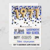 1971年高校懇親会 招待状 (正面/裏面)