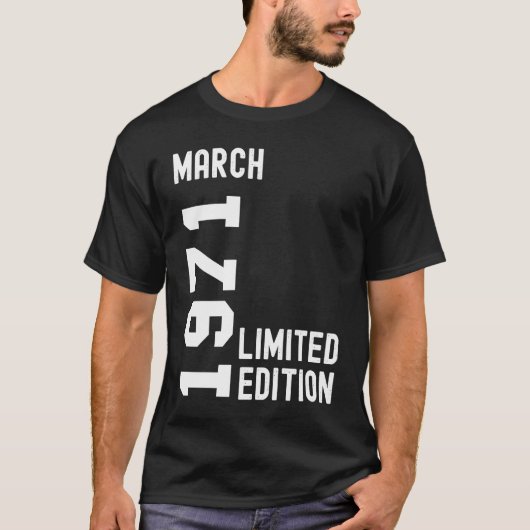 1971年3月ハッピーバースデーパーティー Tシャツ (正面)