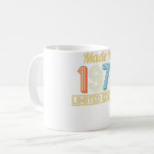 1971年4月製Bdayヴィンテージ50誕生日 コーヒーマグカップ (正面左)
