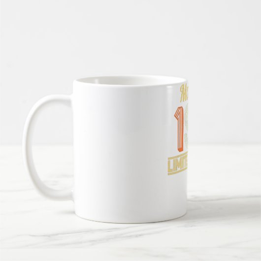 1971年4月製Bdayヴィンテージ50誕生日 コーヒーマグカップ (左)