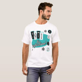 1971年50誕生日中世紀モダン Tシャツ (正面フル)