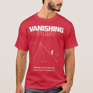 1971年 リチャード・C・サラフィアン監督作品 "バニシング・ポイント" ひと言で言うと面白い Tシャツ
