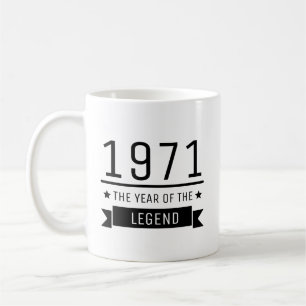 1971年 伝説の年 誕生日プレゼント 50歳 コーヒーマグカップ