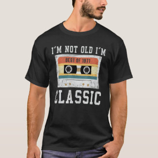 1971最高の年の男性のBDay Tシャツ