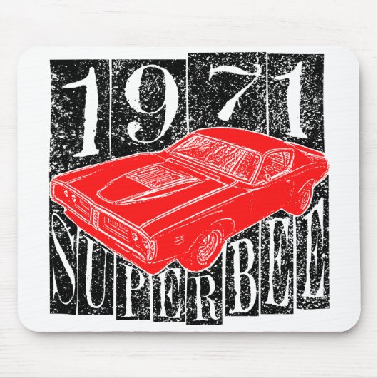 1971極度の蜂 マウスパッド (正面)