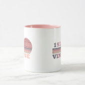 1971生まれ年のヴィンテージ誕生日ギフト マグカップ (中央)