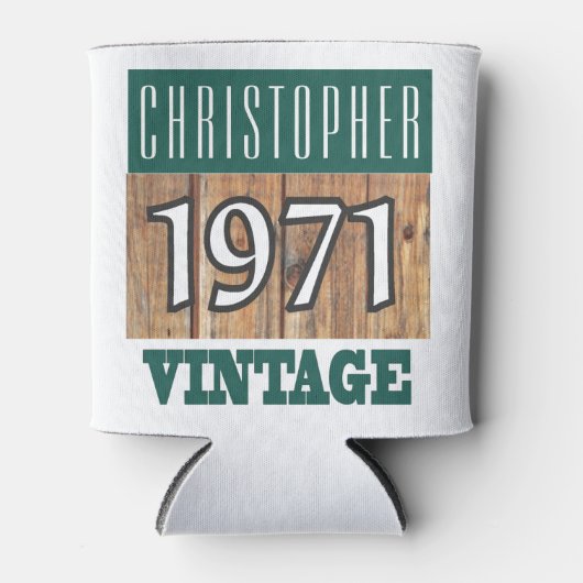 1971生まれ年 缶クーラー (正面)