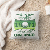 1971 50th誕生日ゴルフ恋人 クッション (ブランケット)