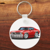 1971-72シェベルレッドカー キーホルダー (正面)