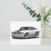 1971-72シベル白黒トップカー ポストカード (スタンド正面)