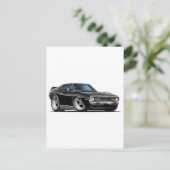 1971-72ジャベリンブラックカー ポストカード (スタンド正面)