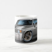 1971-72年のChevelleの灰色黒い車 コーヒーマグカップ (中央)