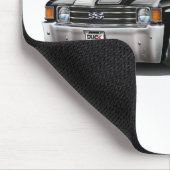 1971-72年のChevelleの白黒のコンバーチブル マウスパッド (コーナー)