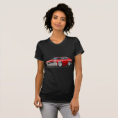 1971-72年のChevelleの赤車 Tシャツ (正面フル)