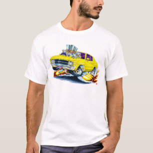 1971-72年のChevelleの黄色い車 Tシャツ