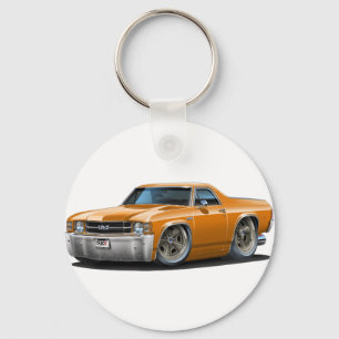 1971-72年のEl Caminoのオレンジのトラック キーホルダー