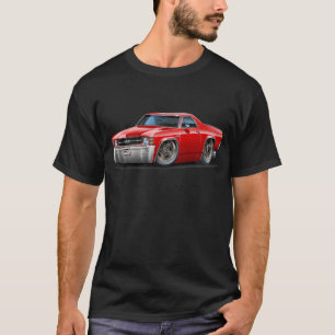 1971-72年のEl Caminoの赤のトラック Tシャツ