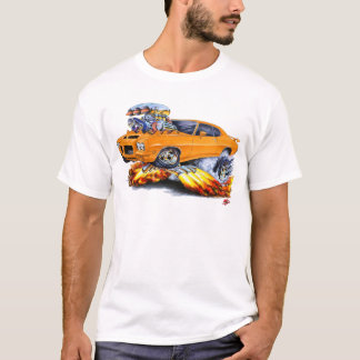 1971-72 GTOのオレンジ車 Tシャツ