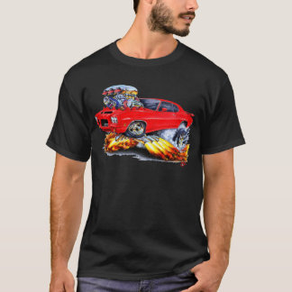 1971-72 GTOの赤車 Tシャツ