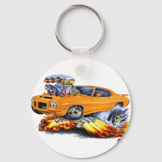1971-72 GTOオレンジカー キーホルダー (正面)