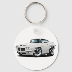 1971-72 GTOホワイトカー キーホルダー