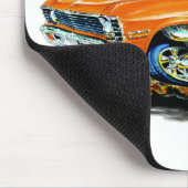 1971-74年の新星のオレンジ車 マウスパッド (コーナー)