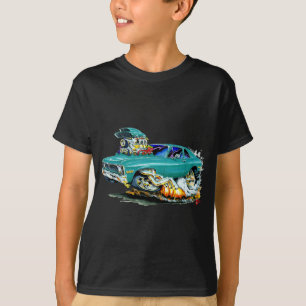 1971-74年の新星のティール（緑がかった色）車 Tシャツ