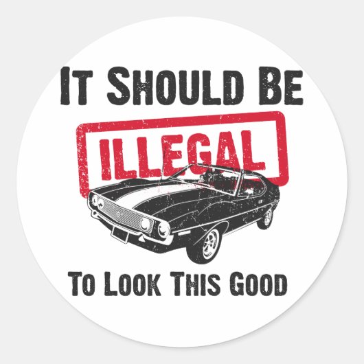 1971 AMCジャベリン ラウンドシール (正面)