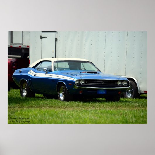 1971 Dodge Challenger R/T 440 sixpack ポスター (正面)
