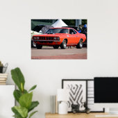 1971 Plymouth Cuda 440 poster ポスター (ホームオフィス)
