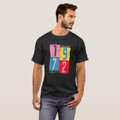 1972オリジナル部品旧学校 Tシャツ (正面フル)