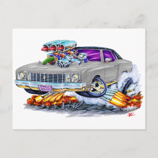 1972モンテカルログレーカー ポストカード (正面)